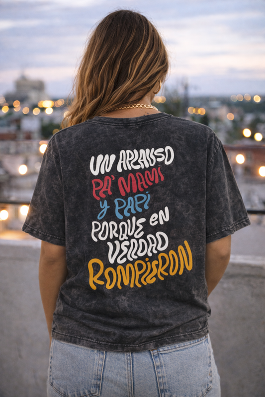 🔥 ROMPIERON-Camiseta manga CORTA